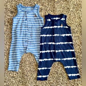 Baby Henley Tank One-Piece -Baby Boy